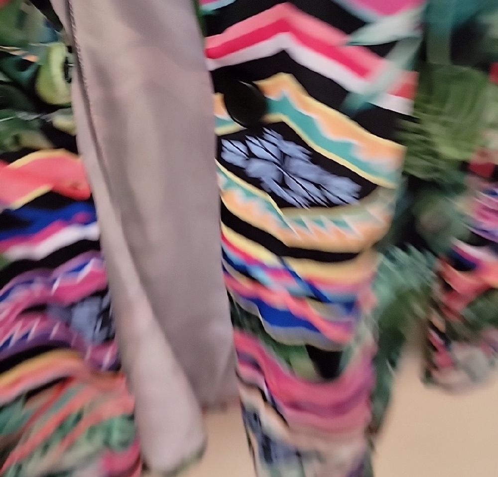 Colorful Patterned Blazer - Picture 3 of 5